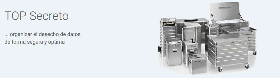 CONTENEDOR DE DOCUMENTOS CONFIDENCIALES 120L