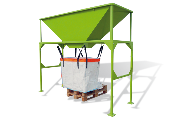 TOLVA DE LLENADO BIG BAG TBP11000 SOBRE ESTRUCTURA 1.220 LITROS