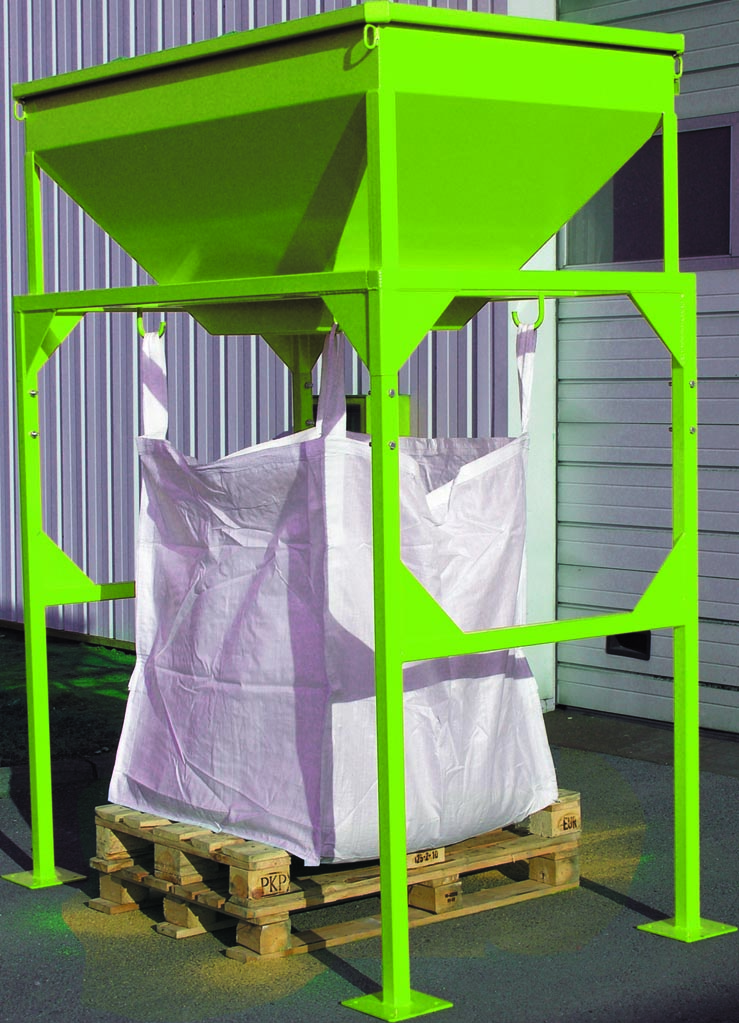 TOLVA DE LLENADO BIG BAG TBP11000 SOBRE ESTRUCTURA 1.220 LITROS - Imagen 5