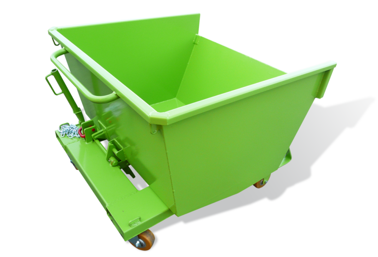 CONTENEDOR BASCULANTE ALTURA REDUCIDA 1300L