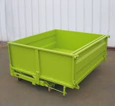 CONTENEDOR BASCULANTE ALTURA REDUCIDA 1300L - Imagen 3